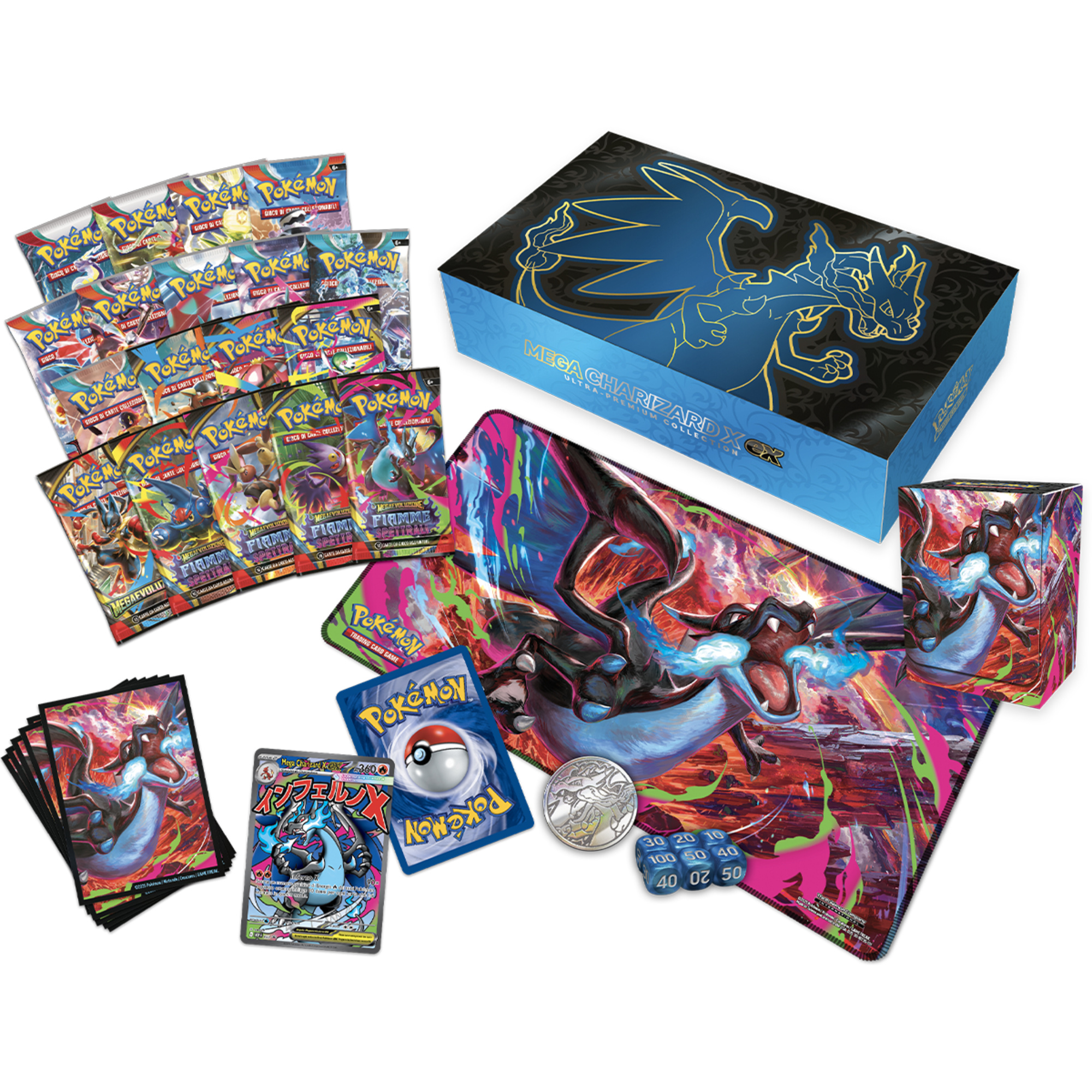 Pokémon – Collezione Ultra Premium Mega Charizard-EX