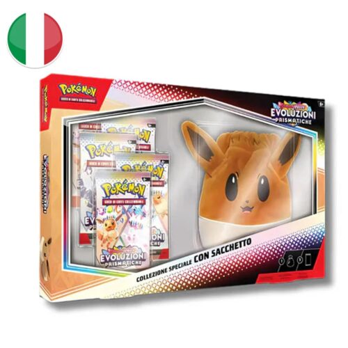 Collezione Speciale Eevee con Sacchetto ITA | Evoluzioni Prismatiche Pokémon