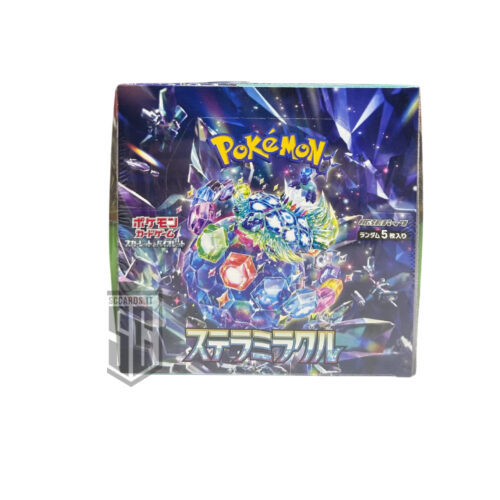 pokemon, stella miracle, sv7, booster box, giapponese, jap, sealed, carte pokemon, pokemon tcg, gcc pokemon, collezione, sbustata