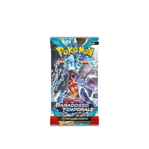 Pokémon TCG – Scarlatto & Violetto: Paradosso Temporale – Bustina da 10 Carte (Artwork Casuale) – ITA