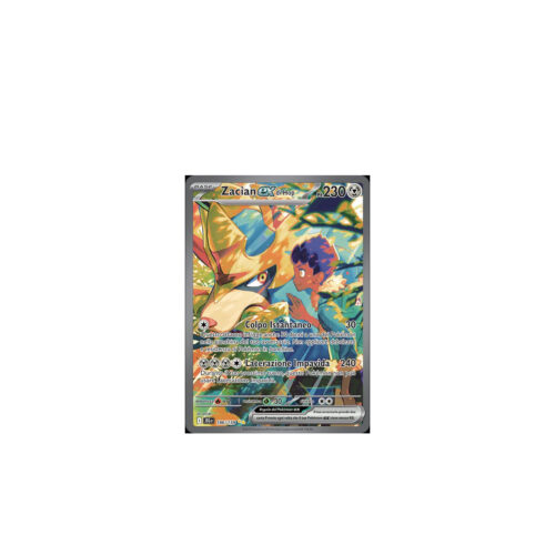 Zacian-ex di Hop 186/159 Alternative Art - ITA - Near Mint - Scarlatto e Violetto - Avventure Insieme - Carta Pokemon